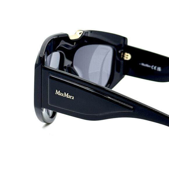 New, MAXMARA Sunglasses Orsola MM0083 01A Authentic - Picture 9 of 14